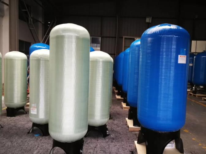 软化水设备之玻璃钢罐的承压介绍